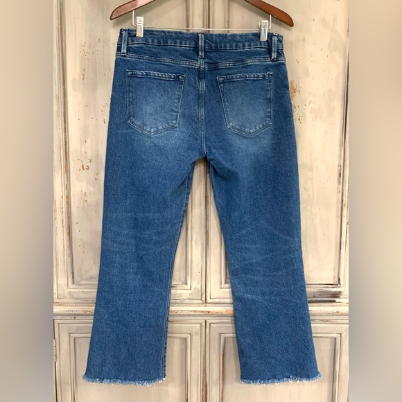 FRAME Le Crop Mini Boot Bootcut Jeans Sz 29 - Picture 5 of 15